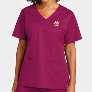 Women's WorkFlex ™ Mock Wrap Top Thumbnail
