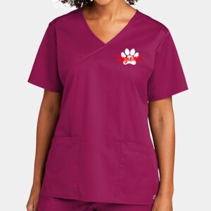 Women's WorkFlex ™ Mock Wrap Top Thumbnail
