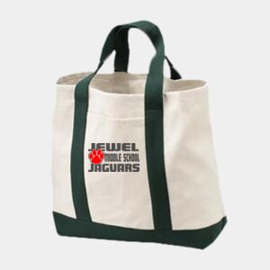 Ideal Twill Two Tone Shopping Tote Thumbnail