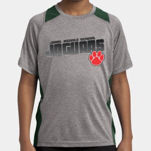 Youth Heather Colorblock Contender ™ Tee Thumbnail