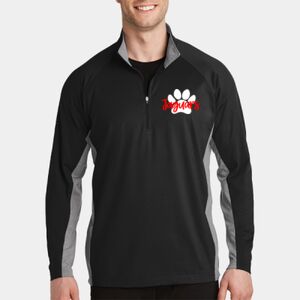 Sport Wick ® Stretch Contrast 1/2 Zip Pullover Thumbnail