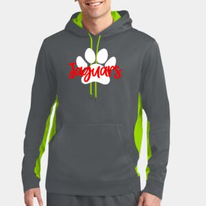 Sport Wick ® Fleece Colorblock Hooded Pullover Thumbnail