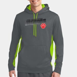 Sport Wick ® Fleece Colorblock Hooded Pullover Thumbnail