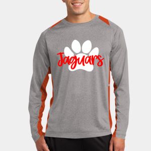 Long Sleeve Heather Colorblock Contender ™ Tee Thumbnail